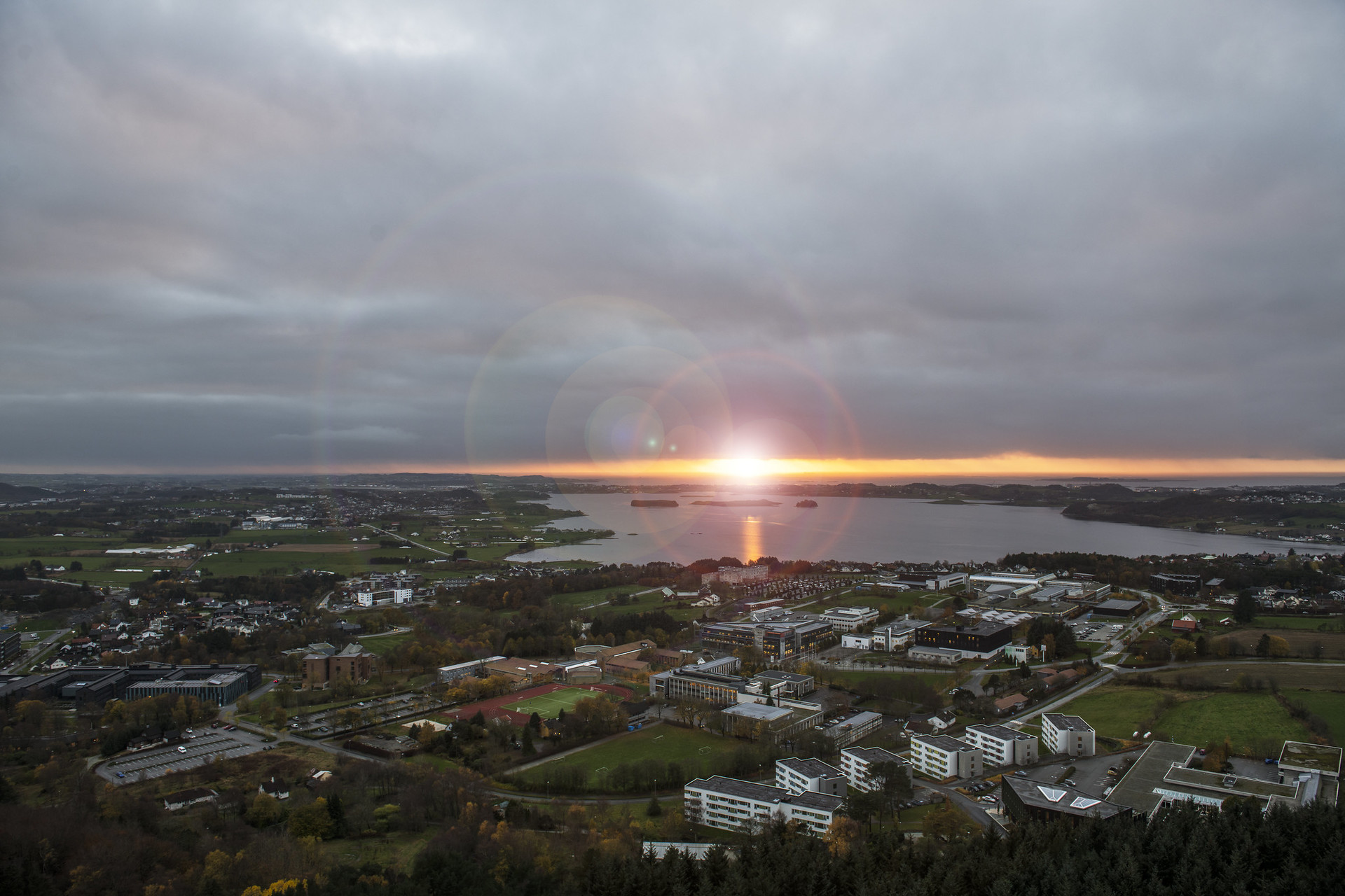 Utsikt fra Ullandhaug